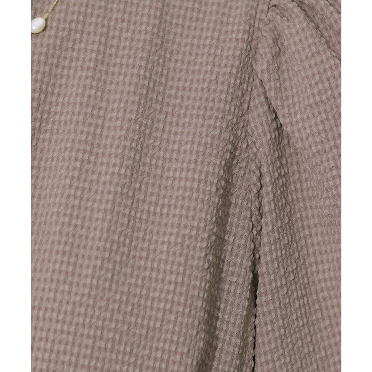 【細見え・キレイめ】サッカータックワンピース | Couture brooch | 詳細画像35 