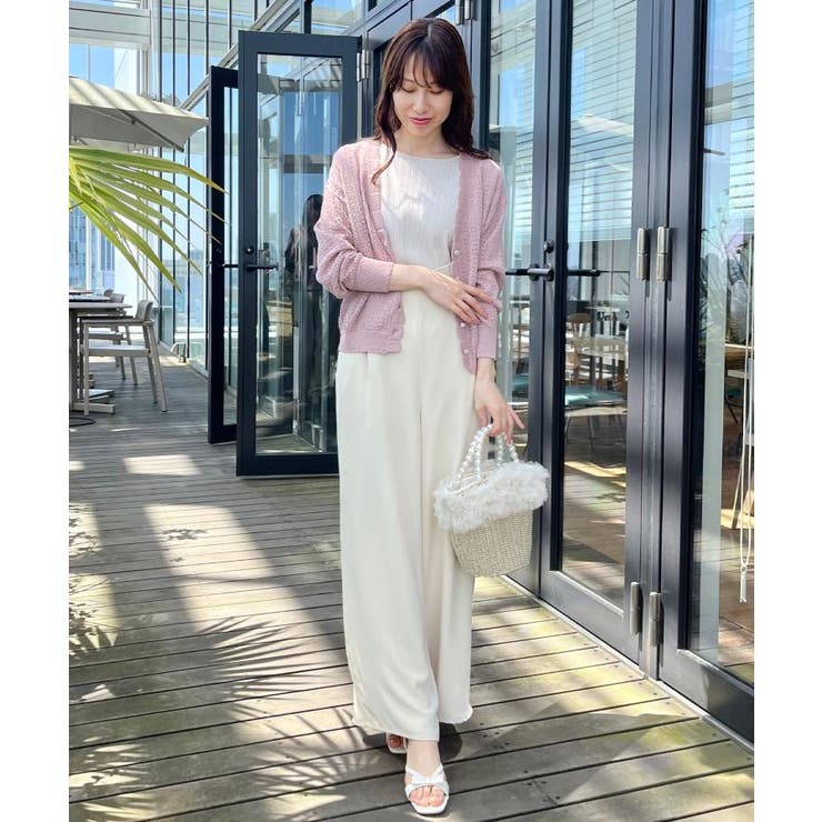 【マシンウォッシャブル・きれいめ】キャミロンパース | Couture brooch | 詳細画像9 