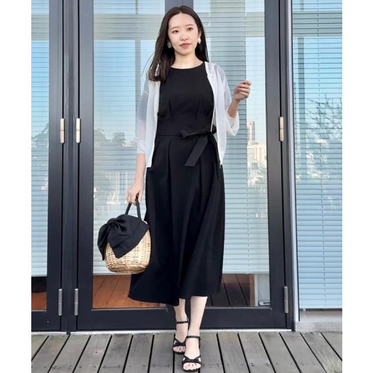 【上品な透け感・大人カジュアル】シアージップアップフーディー | Couture brooch | 詳細画像10 