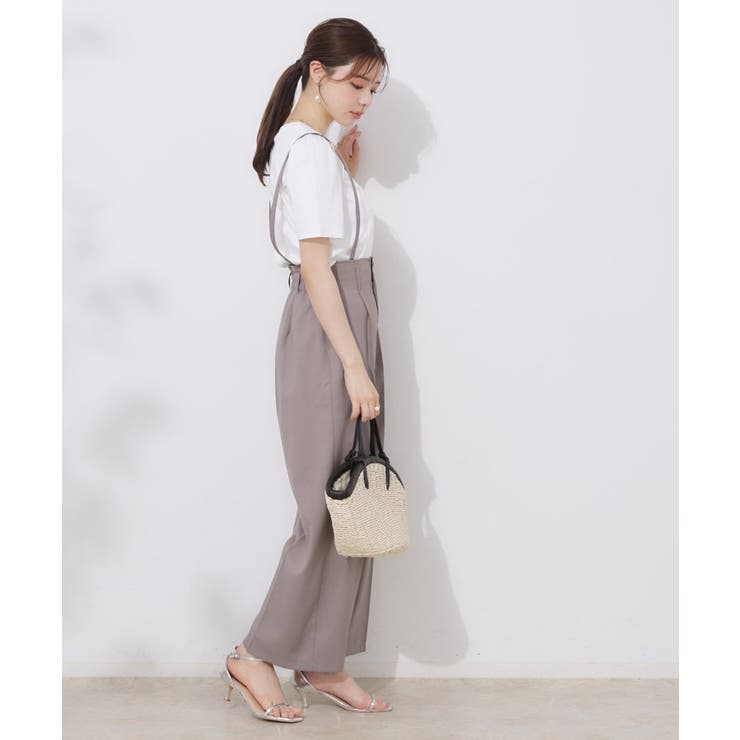 【美脚効果・通勤】リネンライク サス付きパンツ | Couture brooch | 詳細画像16 