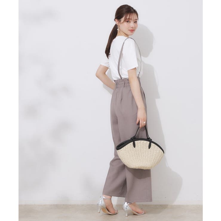 【美脚効果・通勤】リネンライク サス付きパンツ | Couture brooch | 詳細画像17 