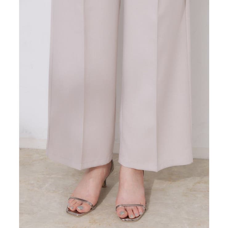 【美脚効果・通勤】リネンライク サス付きパンツ | Couture brooch | 詳細画像40 