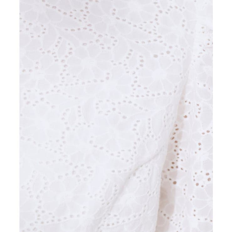 【一枚で着映える 花柄刺繍 5分袖】バックレースアップ | Couture brooch | 詳細画像25 