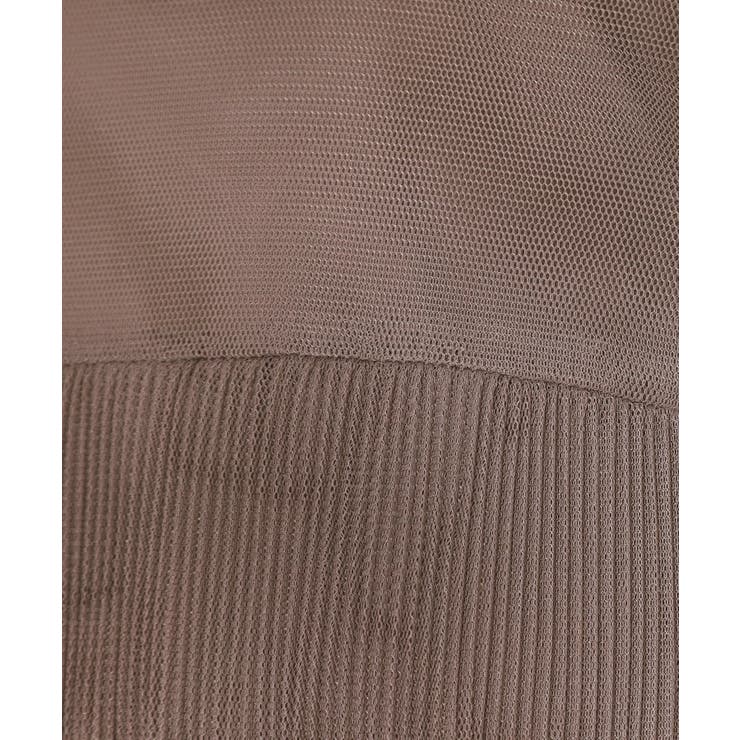 【マシンウォッシャブル・大人可愛い】チュールプリーツチュニック | Couture brooch | 詳細画像36 