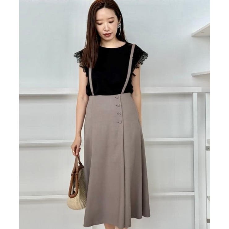 【マシンウォッシャブル・UVケア・接触冷感】フレンチ肩レースカットソー | Couture brooch | 詳細画像30 