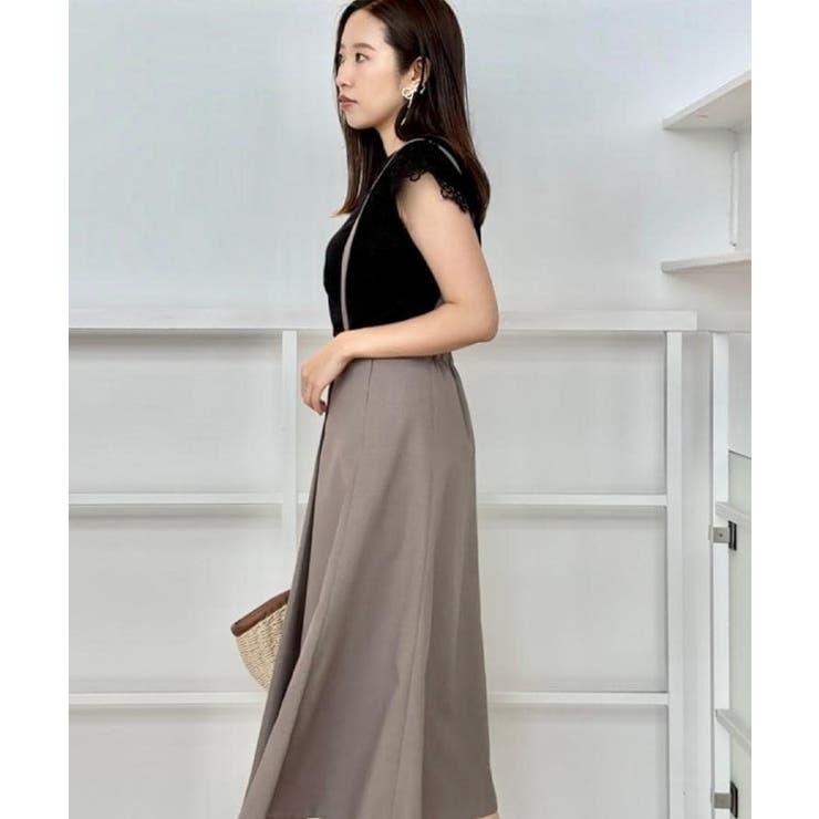 【マシンウォッシャブル・UVケア・接触冷感】フレンチ肩レースカットソー | Couture brooch | 詳細画像31 