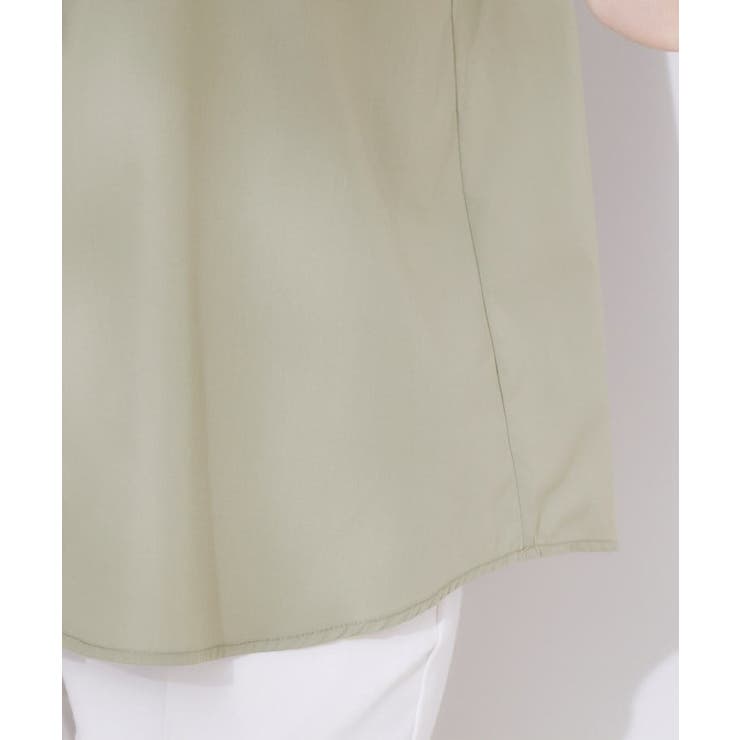 【大人フェミニン・華奢見え・通勤】フロントフリルシャツ | Couture brooch | 詳細画像43 