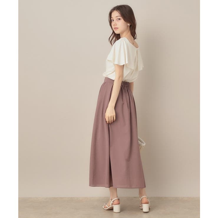 【マシンウォッシャブル・UVケア・接触冷感】2WAYケープデザインカットソー | Couture brooch | 詳細画像3 