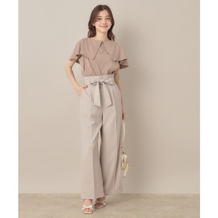 【マシンウォッシャブル・UVケア・接触冷感】2WAYケープデザインカットソー | Couture brooch | 詳細画像29 