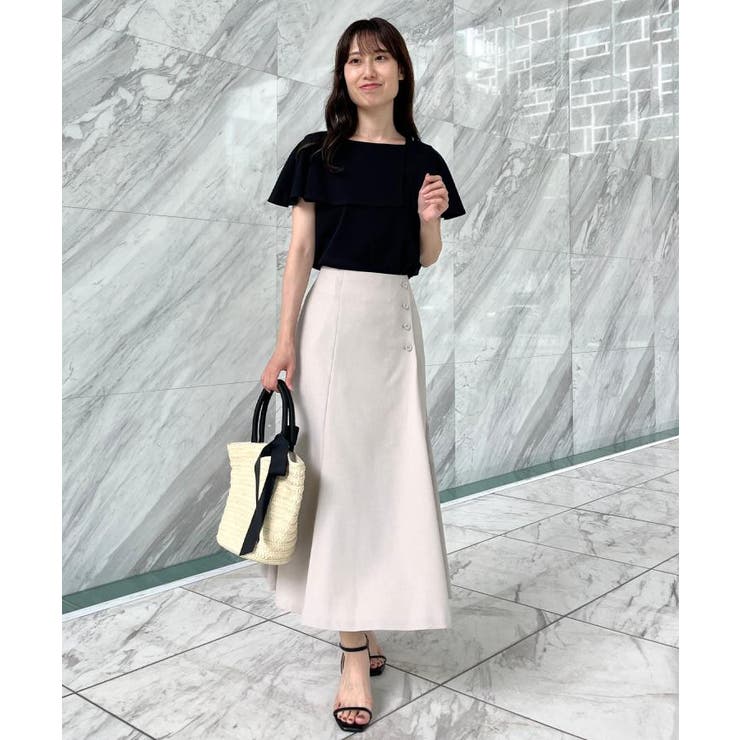 【マシンウォッシャブル・UVケア・接触冷感】2WAYケープデザインカットソー | Couture brooch | 詳細画像25 