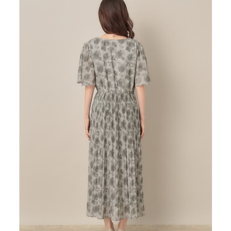 【二の腕カバー・楽ちん・通勤】シフォンプリーツワンピース | Couture brooch | 詳細画像40 