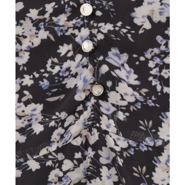 【一枚で着映える・通勤】Vネックフラワーワンピース | Couture brooch | 詳細画像26 