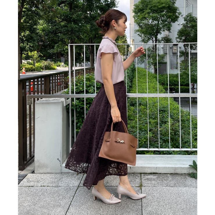 【洗える】リボン エンブロ スカート | Couture brooch | 詳細画像19 
