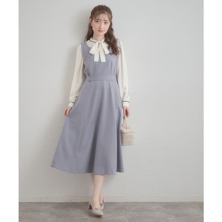 【洗える・ハレの日・通勤】ハートネック フレアージャンスカ | Couture brooch | 詳細画像13 