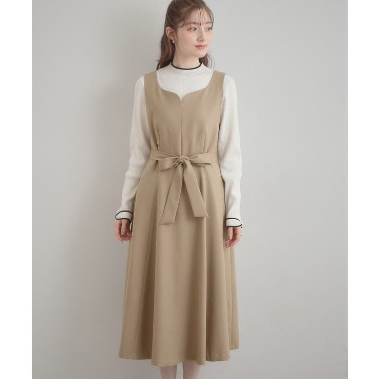 【洗える・ハレの日・通勤】ハートネック フレアージャンスカ | Couture brooch | 詳細画像40 