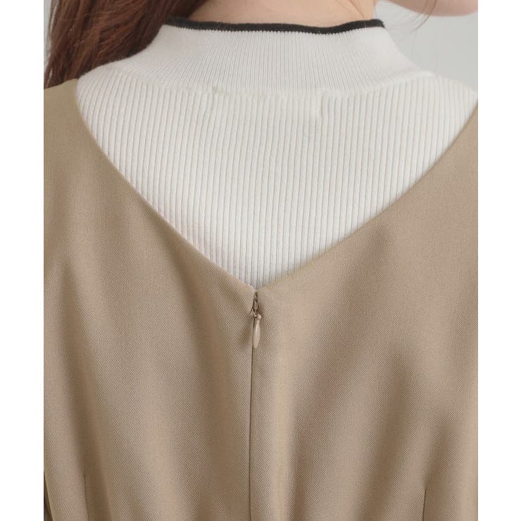 【洗える・ハレの日・通勤】ハートネック フレアージャンスカ | Couture brooch | 詳細画像44 