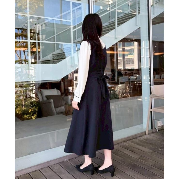 【洗える・ハレの日・通勤】ハートネック フレアージャンスカ | Couture brooch | 詳細画像34 