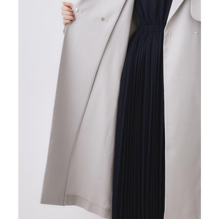 【撥水・ハレの日・通勤】ロングトレンチコート | Couture brooch | 詳細画像52 