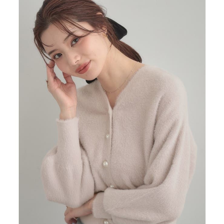 【前後2WAY】Springフェザーカーデトップス | Couture brooch | 詳細画像31 