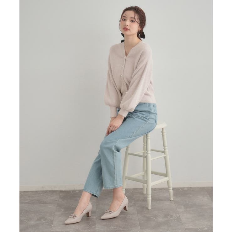 【前後2WAY】Springフェザーカーデトップス | Couture brooch | 詳細画像27 