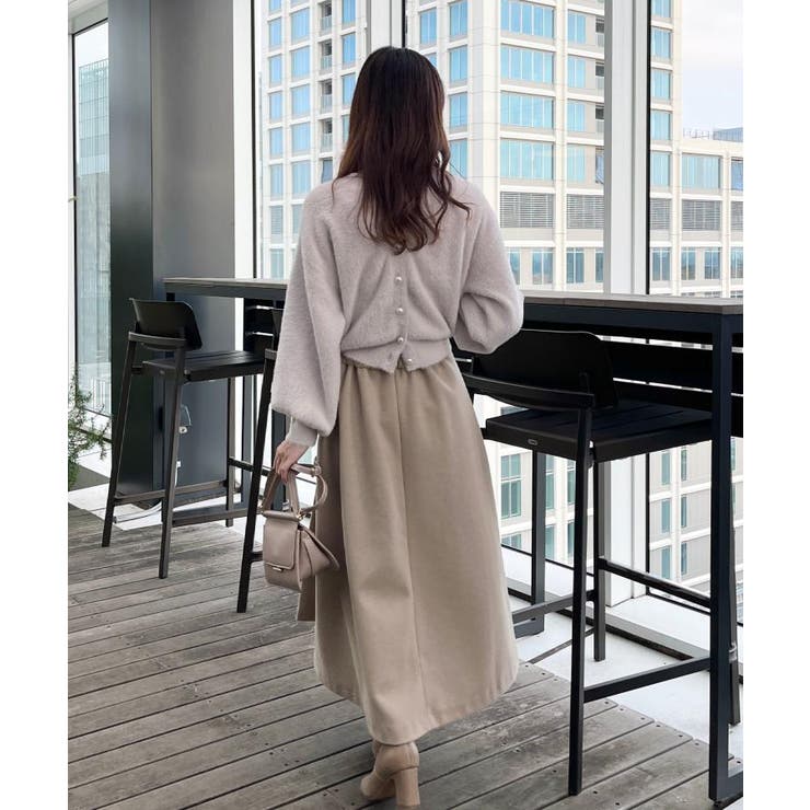 【前後2WAY】Springフェザーカーデトップス | Couture brooch | 詳細画像35 