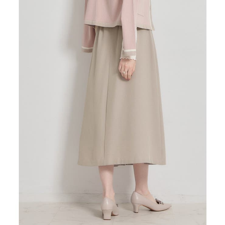 【洗える・通勤】サイドタック ナロースカート | Couture brooch | 詳細画像6 