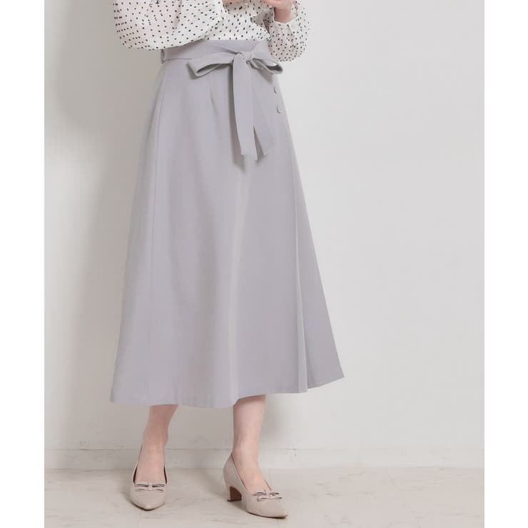 【洗える・通勤】サイドタック ナロースカート | Couture brooch | 詳細画像10 