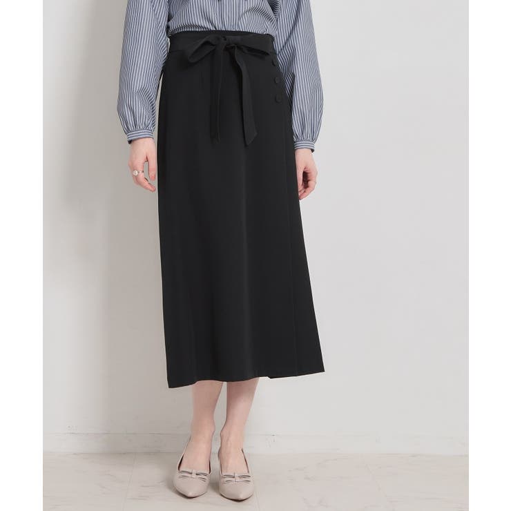 【洗える・通勤】サイドタック ナロースカート | Couture brooch | 詳細画像16 