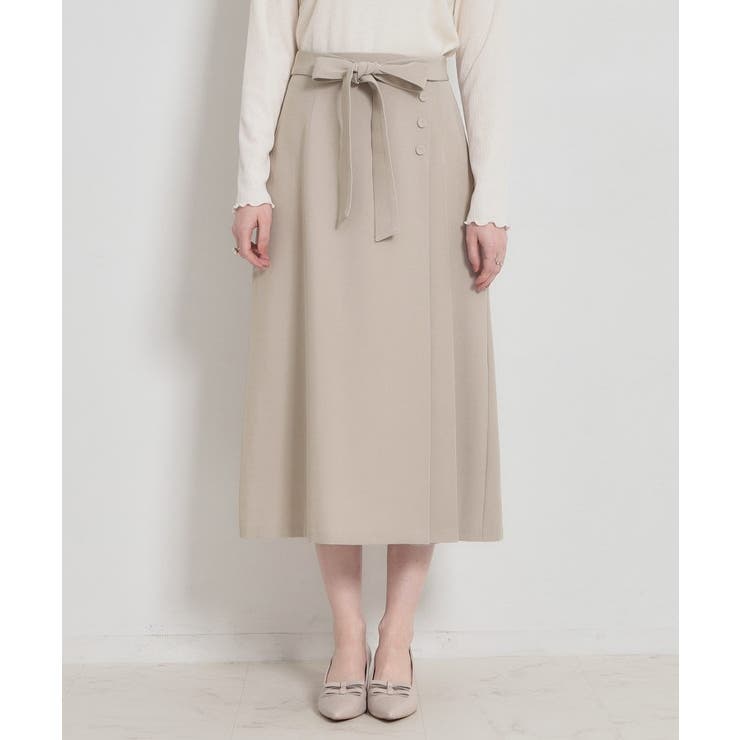 【洗える・通勤】サイドタック ナロースカート | Couture brooch | 詳細画像22 