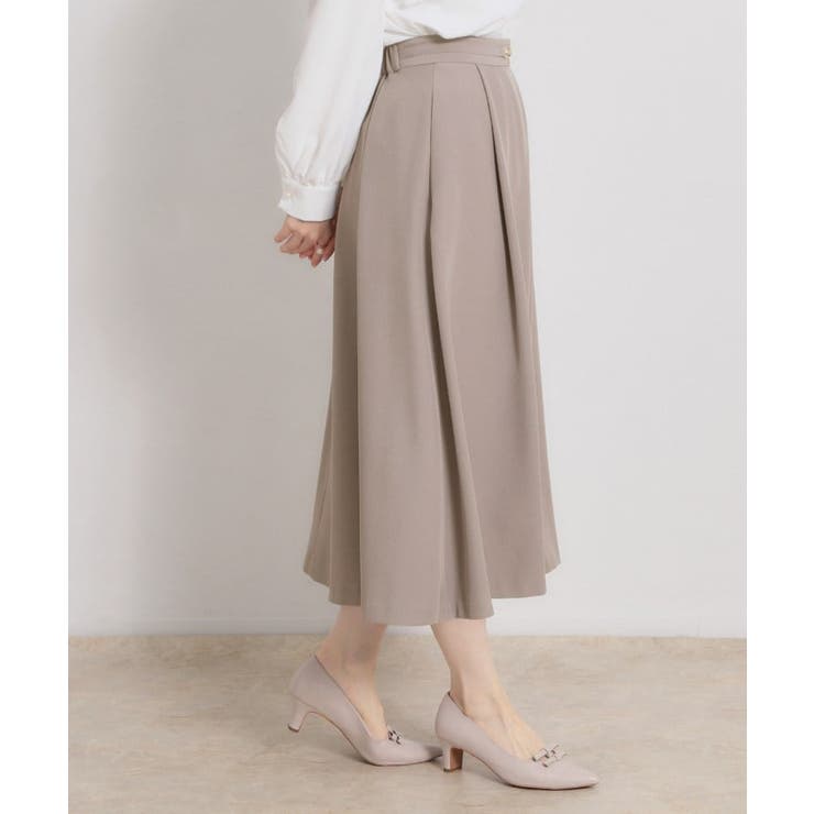 【洗える・通勤】ビットベルト タックスカート | Couture brooch | 詳細画像6 