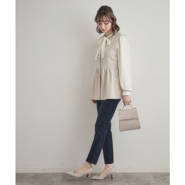 【ハレの日・通勤】TRダブルクロスジレ | Couture brooch | 詳細画像2 