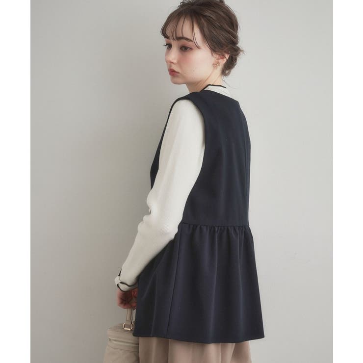 【ハレの日・通勤】TRダブルクロスジレ | Couture brooch | 詳細画像13 