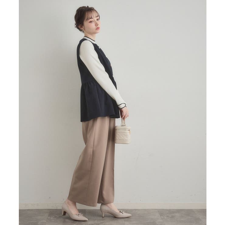 【ハレの日・通勤】TRダブルクロスジレ | Couture brooch | 詳細画像8 