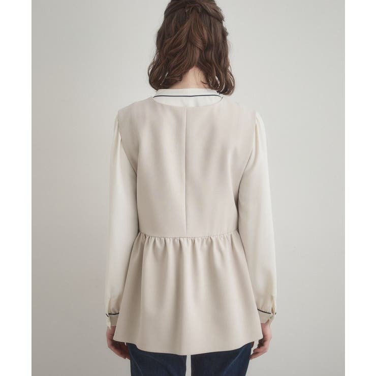 【ハレの日・通勤】TRダブルクロスジレ | Couture brooch | 詳細画像21 