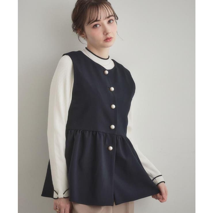 【ハレの日・通勤】TRダブルクロスジレ | Couture brooch | 詳細画像12 