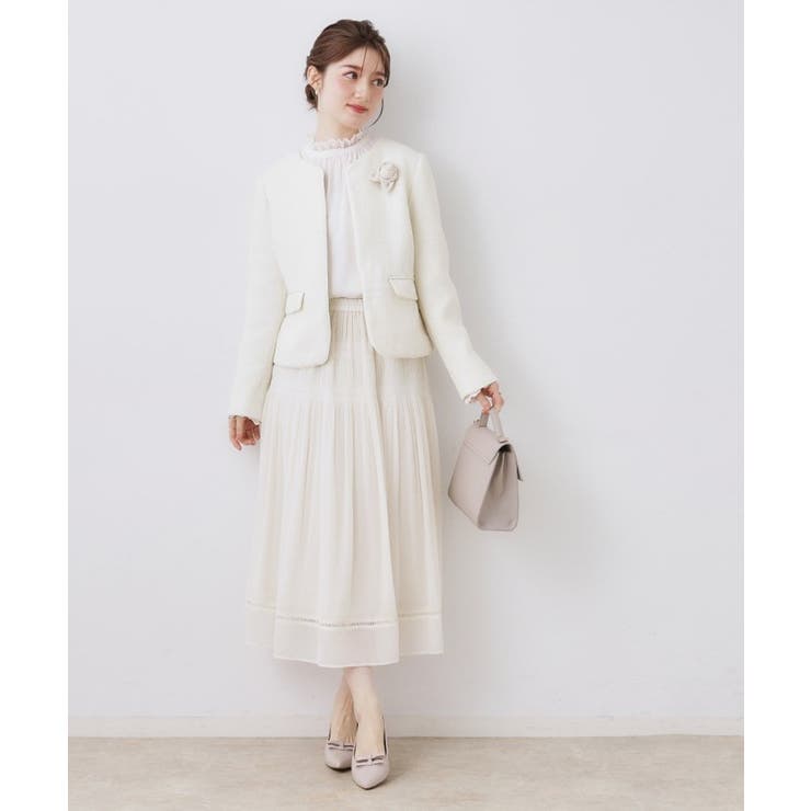 カルゼスラブツイードジャケット | Couture brooch | 詳細画像8 