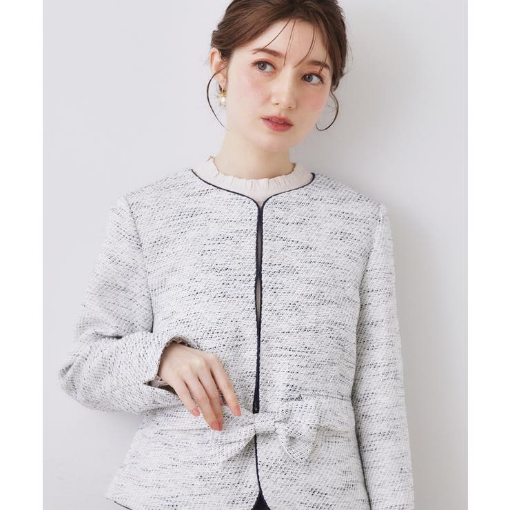 カルゼスラブツイードジャケット | Couture brooch | 詳細画像10 