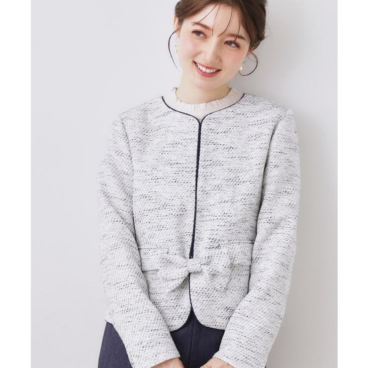 カルゼスラブツイードジャケット | Couture brooch | 詳細画像11 