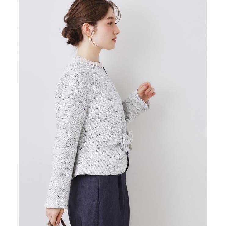 カルゼスラブツイードジャケット | Couture brooch | 詳細画像12 