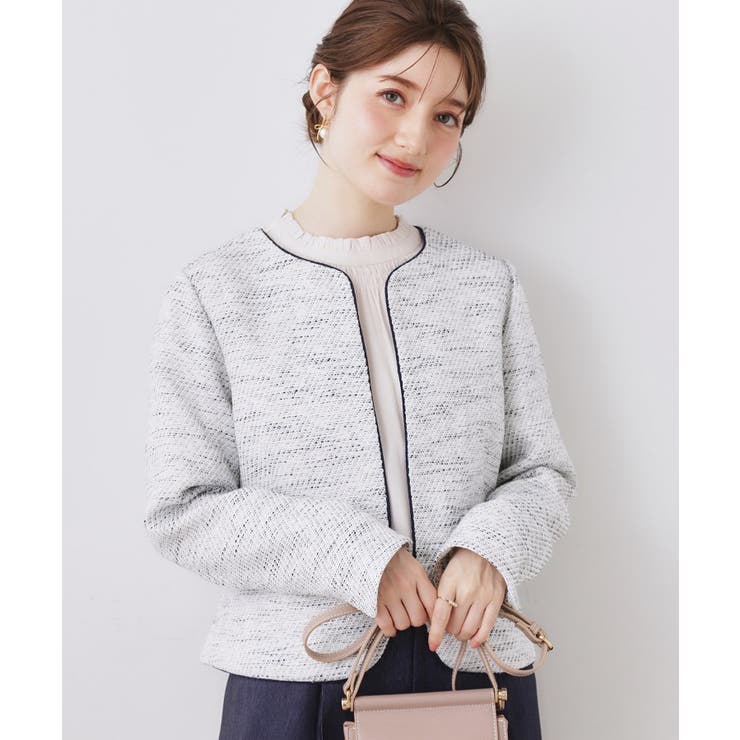 カルゼスラブツイードジャケット | Couture brooch | 詳細画像13 