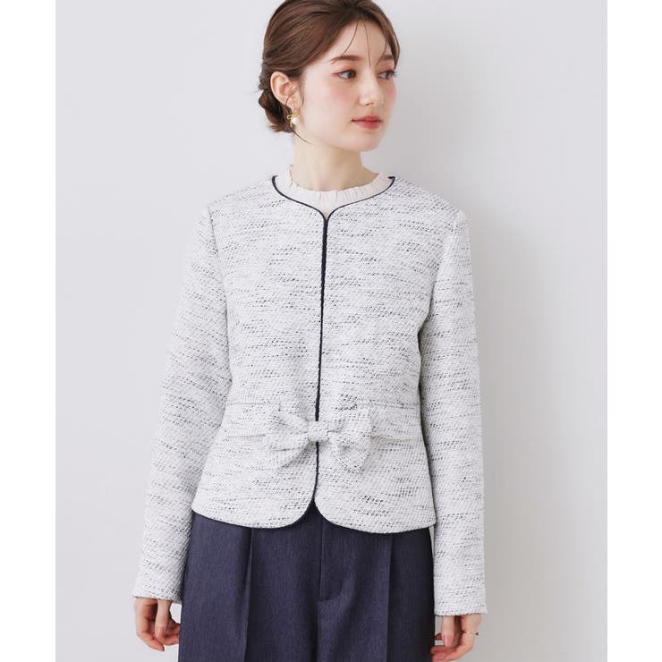 カルゼスラブツイードジャケット | Couture brooch | 詳細画像19 