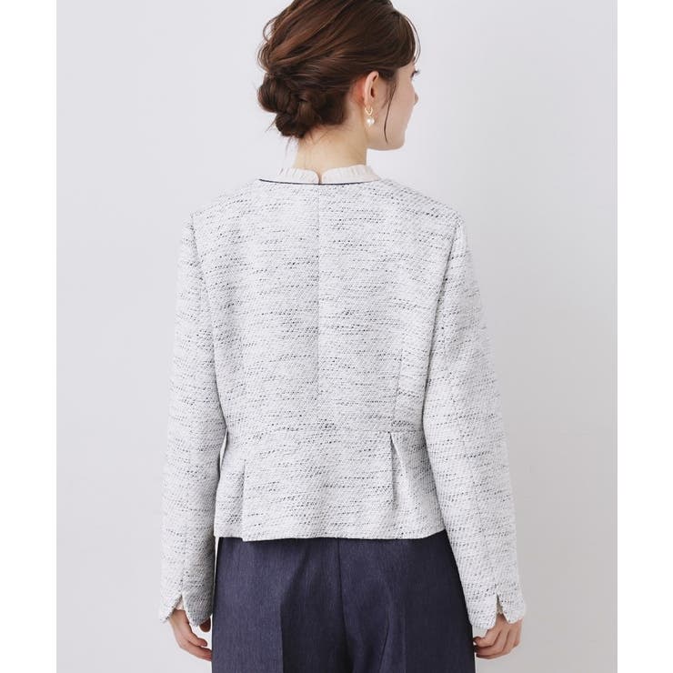 カルゼスラブツイードジャケット | Couture brooch | 詳細画像21 