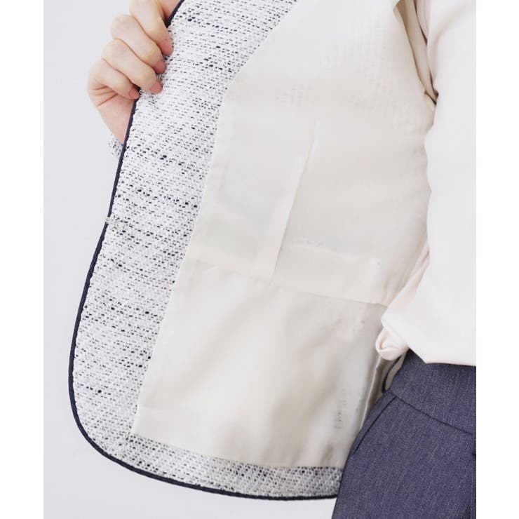 カルゼスラブツイードジャケット | Couture brooch | 詳細画像26 