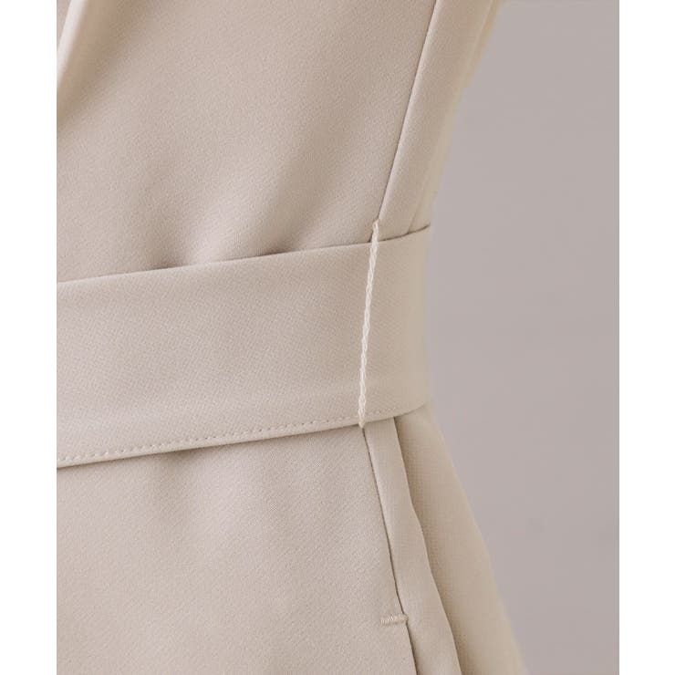 レース袖タックフレアワンピース | Couture brooch | 詳細画像27 