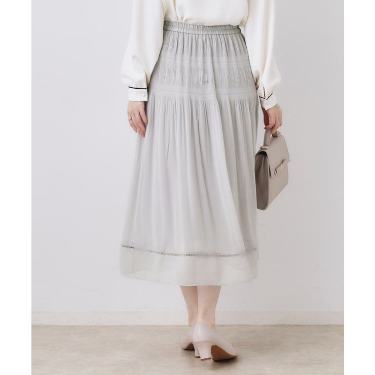 マジョリカプリーツスカート | Couture brooch | 詳細画像3 