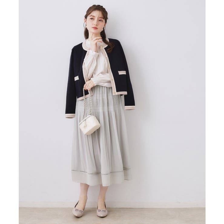 マジョリカプリーツスカート | Couture brooch | 詳細画像6 