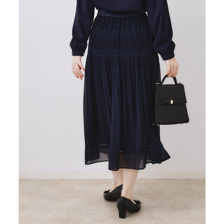 マジョリカプリーツスカート | Couture brooch | 詳細画像17 