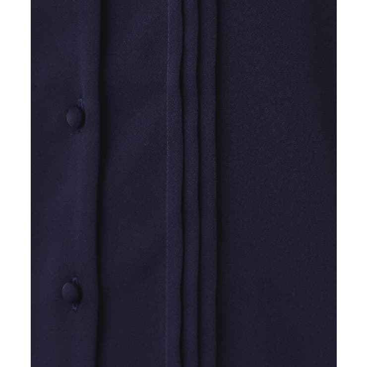 配色タックタイブラウス | Couture brooch | 詳細画像26 