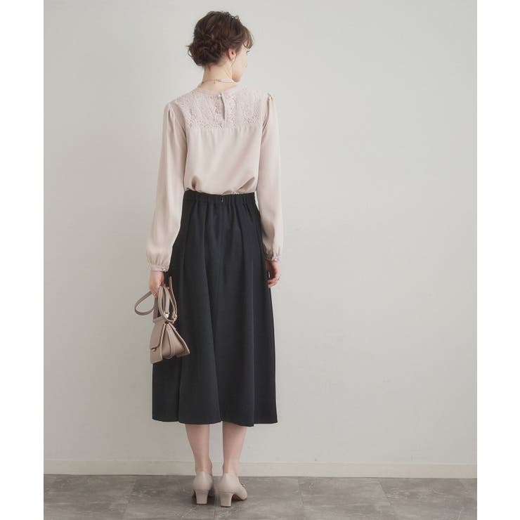 【ハレの日・通勤】レースドッキング ブラウス | Couture brooch | 詳細画像16 