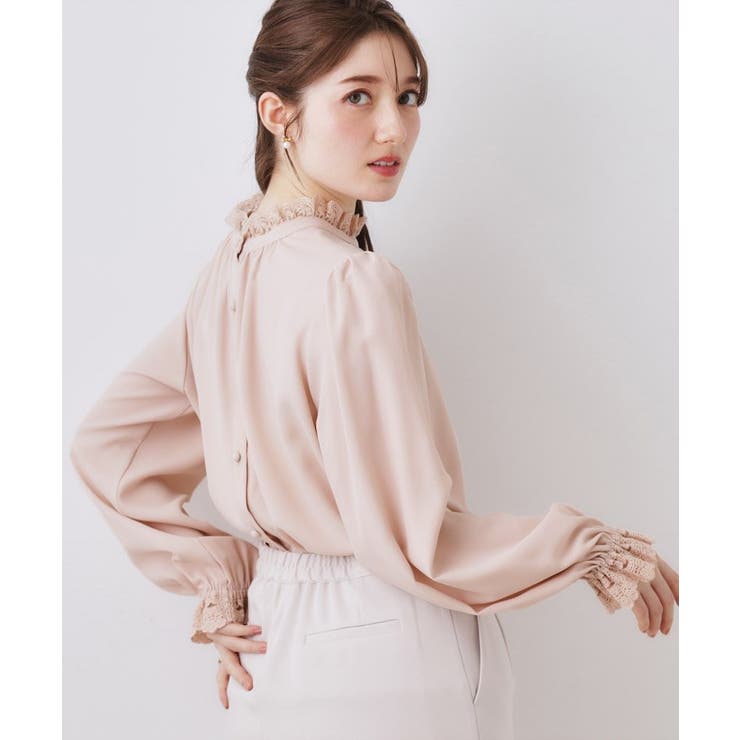 【2WAY・ハレの日・通勤】エンブロレースブラウス | Couture brooch | 詳細画像61 